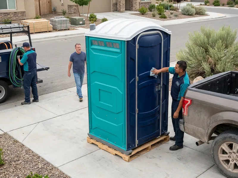 Construction Site Portable Toilet Rental in Reno, NV